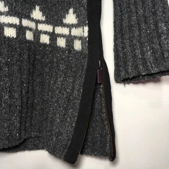 Banana Republic Wool Alpaca Cowl Neck Tunic /Sweater Dress Size L - Picture 3 of 6